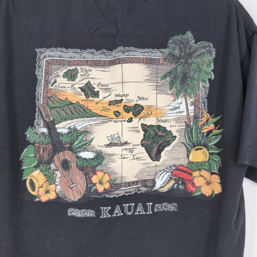 Kauai Hawaii T Shirt Vacation Souvenir - Picture 2 of 5